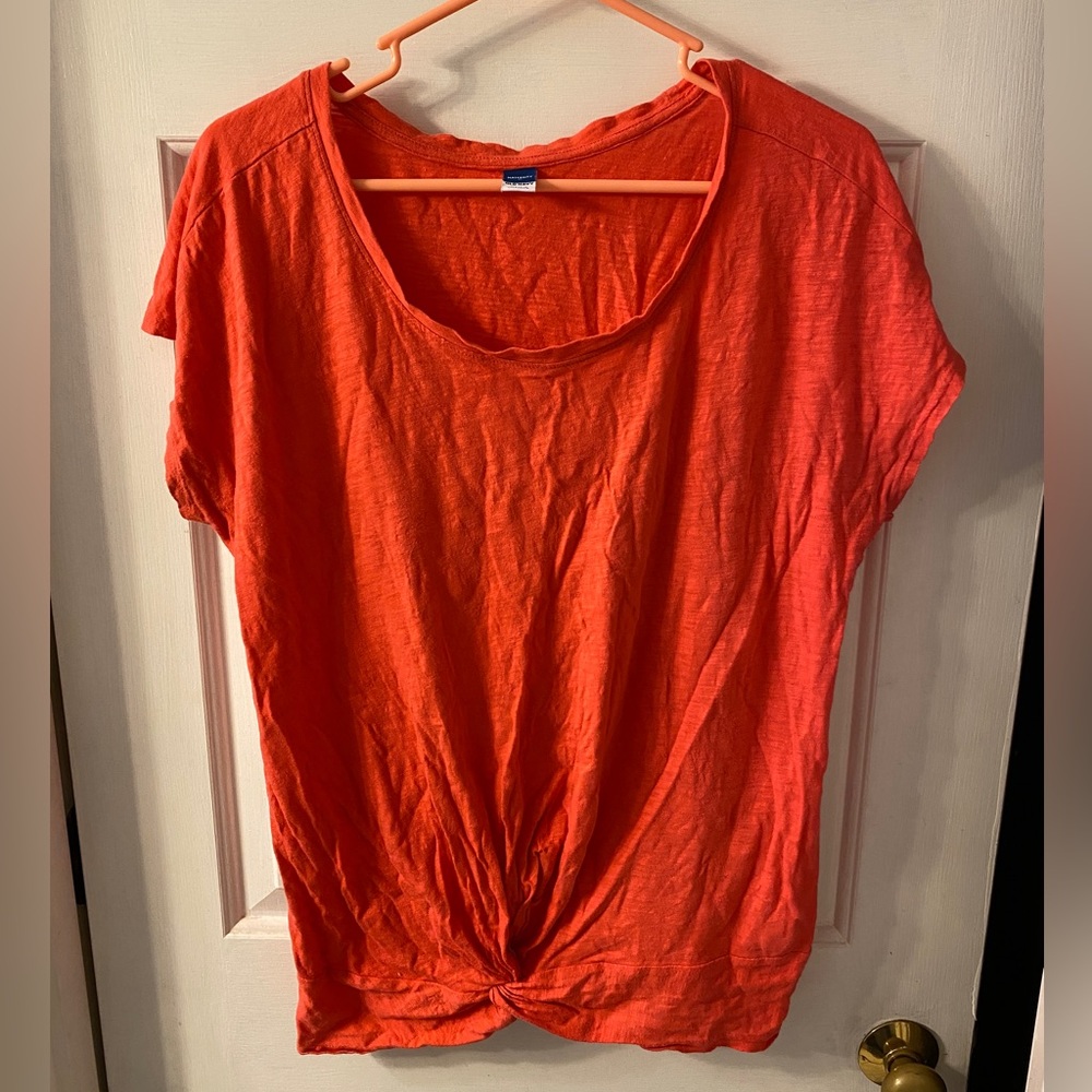 Maternity Short Sleeve Shirt, size medium